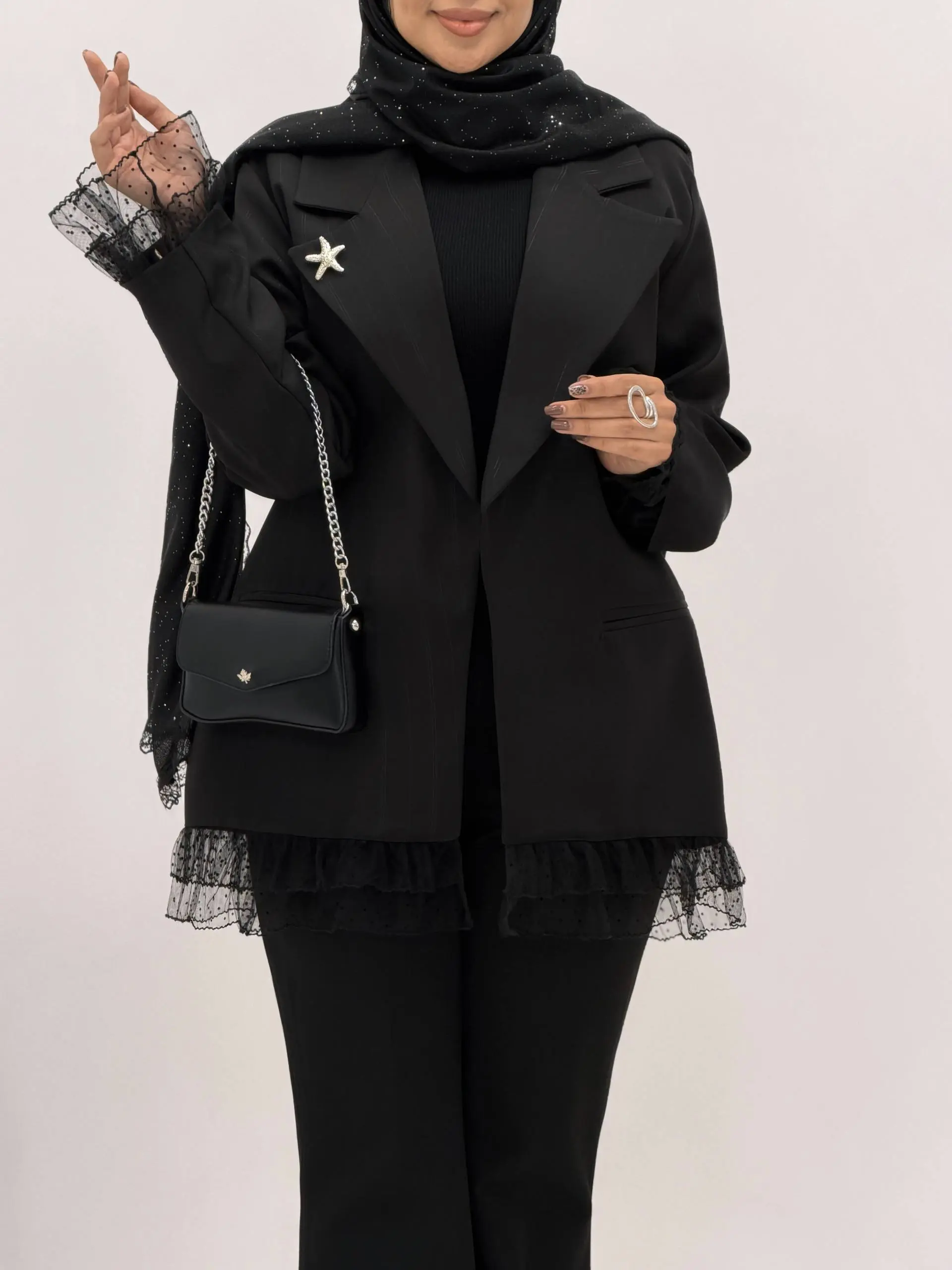 3834-کت مزونی روژین